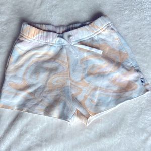 abercrombie kids highrise fleece shorts size 7/8